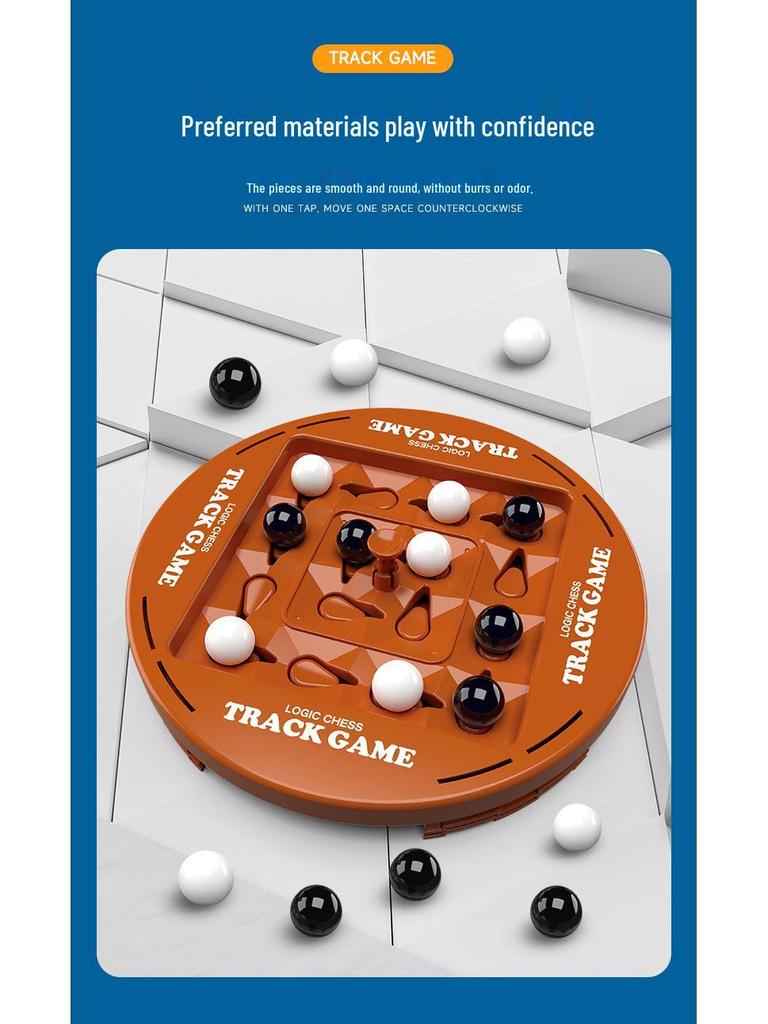 Orbital Logic Chess: Educational Two-Player Board Game for Kids - Interactive Party Toy