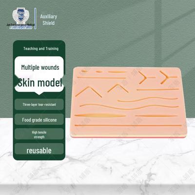 Wound Suturing Practice Silicone Skin Model