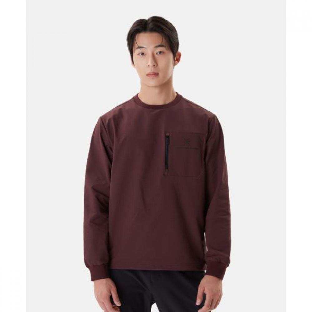 

Толстовка Descente Dualless Ripstop Brush Woven бордового цвета BUR0BURGUNDY/100