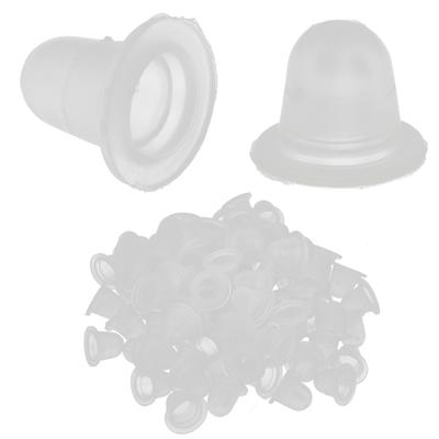 100 stücke Einweg Tattoo Ink Cups Silikon Microblading Pigment Kappen für Permanent Make-Up