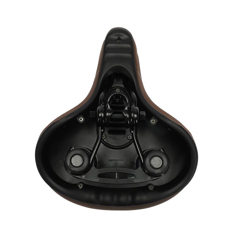 MTB Bike Bicycle Rainproof Road Cycling Seat Comfortable Soft ABS Sponge Saddle Rail with Hollow Breathable Design Casual Style