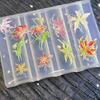 Nail Art Silicone Mold Flower Theme Manicure Training Tool Professional Manicure Supplies Perfect for Various Occasion
