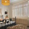 Nordic Hand-Woven Cotton Macrame Door Curtain Tapestry