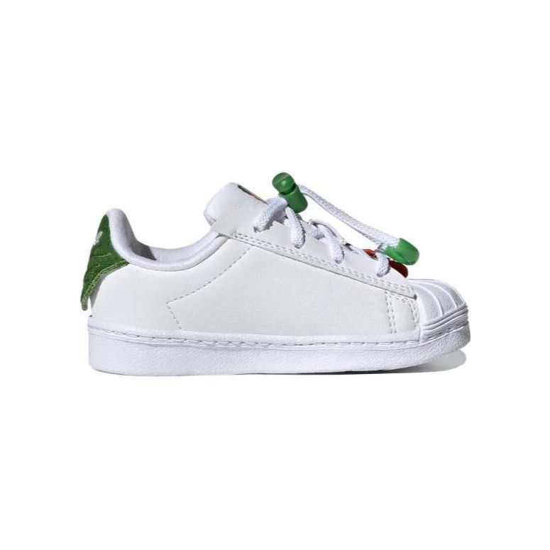 Adidas Melting Sadness x Superstar 360 I Bee with You Pack - Cloud White Baby Sneakers Footwear-White Orange-Tin HR1635