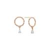 Round Drop Daily Basic Earrings LPTJ1008T