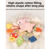 Hand Grip Plush Animals Bed Bell Dolls Cute Animal Design Plush Stuffed Hand Rattles  Car Seat