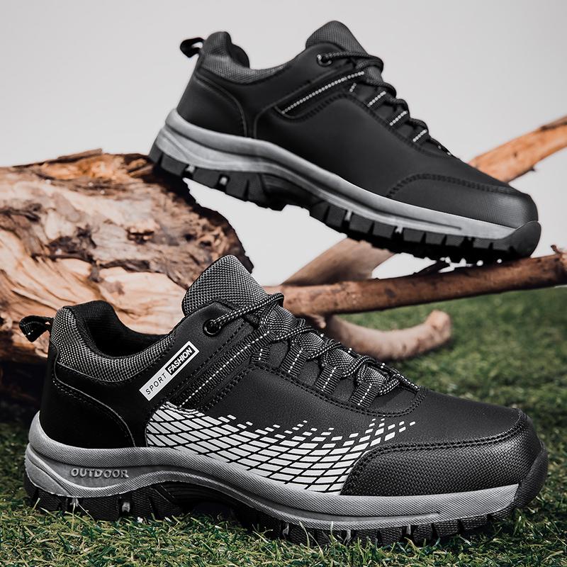 Men's Outdoor Mountaineering Shoes Casual Sneaker Men's Anti Slip Leisure Versatile Hiking Shoes