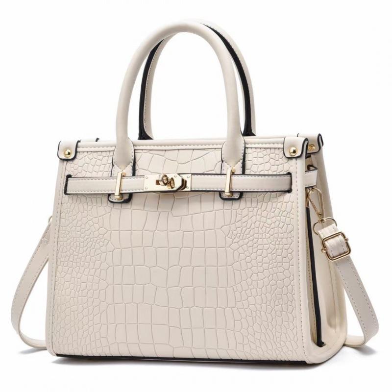 Women's Bag Crocodile Pattern Shoulder Large Bag Fashion Messenger Bag Handbag Premium Women's Bag