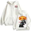 Band Morat Asuntos Pendientes Yem Felpe con Zip Uomo Donna Moda Felpa Classica con Cappuccio e Zip Giubbotti