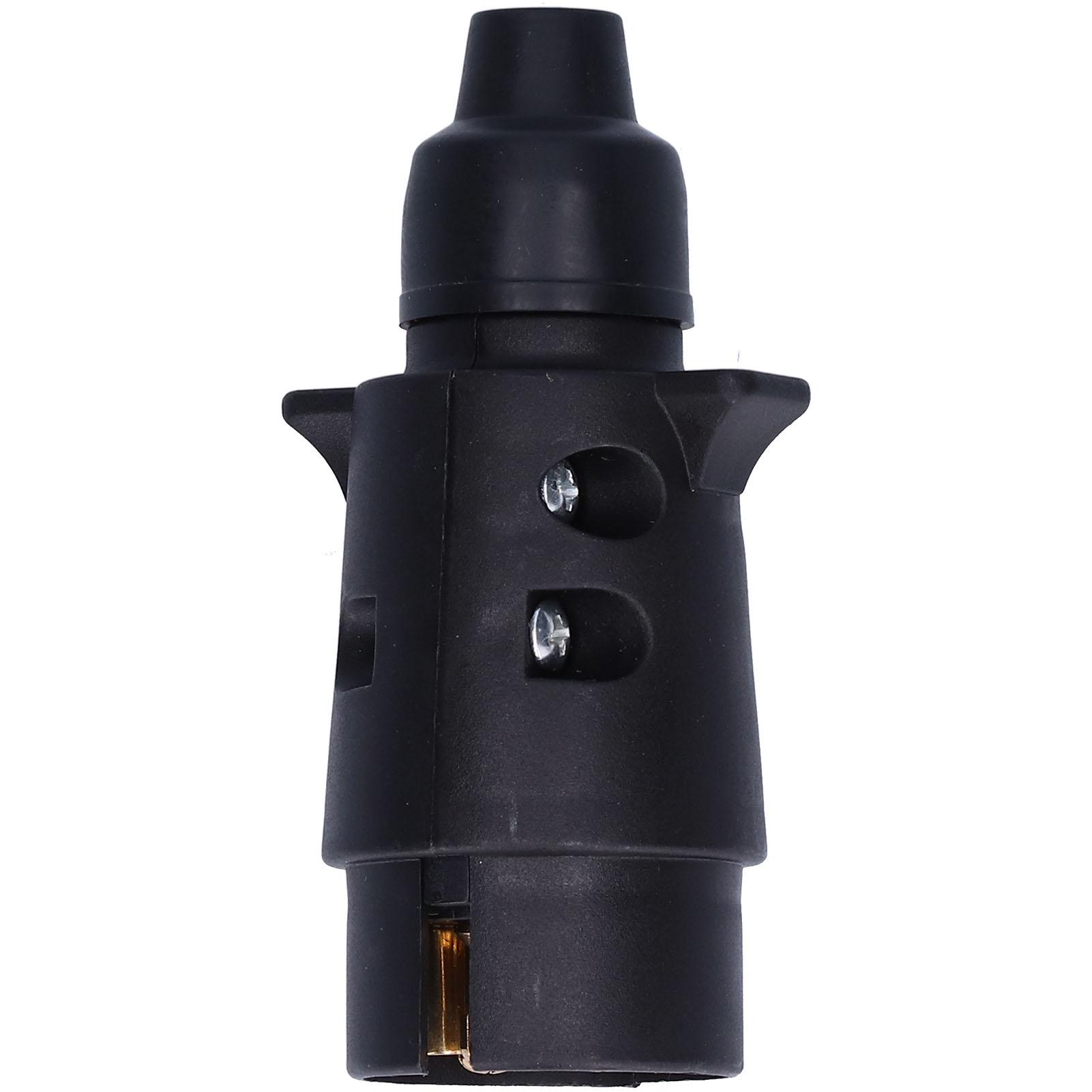 

12 В 7-контактный штекер розетки прицепа латунный разъем тягово-сцепное устройство тяга для европейского стандартного автомобиля