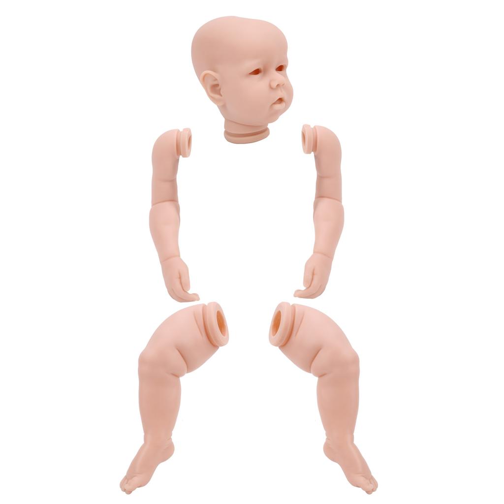 22inch Reborn Baby Doll Lifelike Blank Doll Head Arms Legs Children DIY Toy Baby Doll