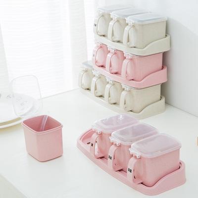 Niezależne sortowanie Plastikowe pudełko na przyprawy Słoik na przyprawy Domowe pudełko na przyprawy kuchenne