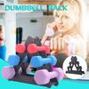 Dumbbell Rack Stand 3 Tier Dumbbells Hand Weights Sets Holds 30 Pounds