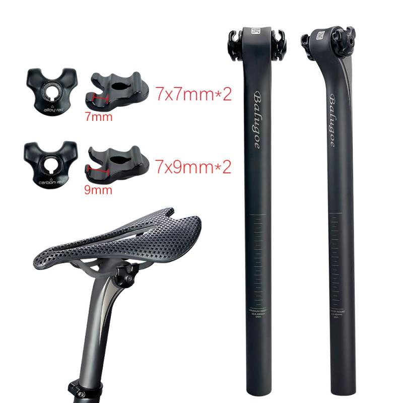 Full Carbon Fiber Bicycle Seat Post Mountain Road Bikes T700 5/20 Offset Compatible