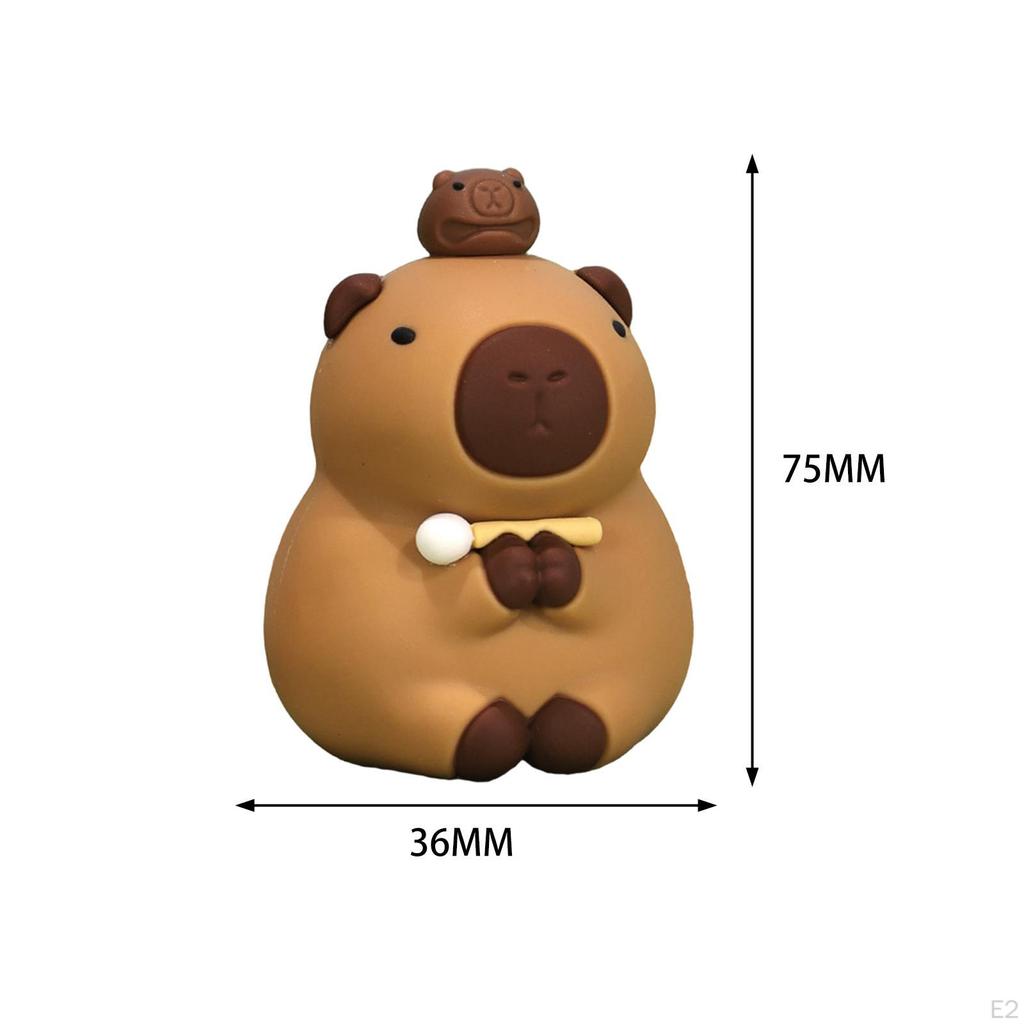 Sculptură adorabilă Capybara pentru decor acasă și birou