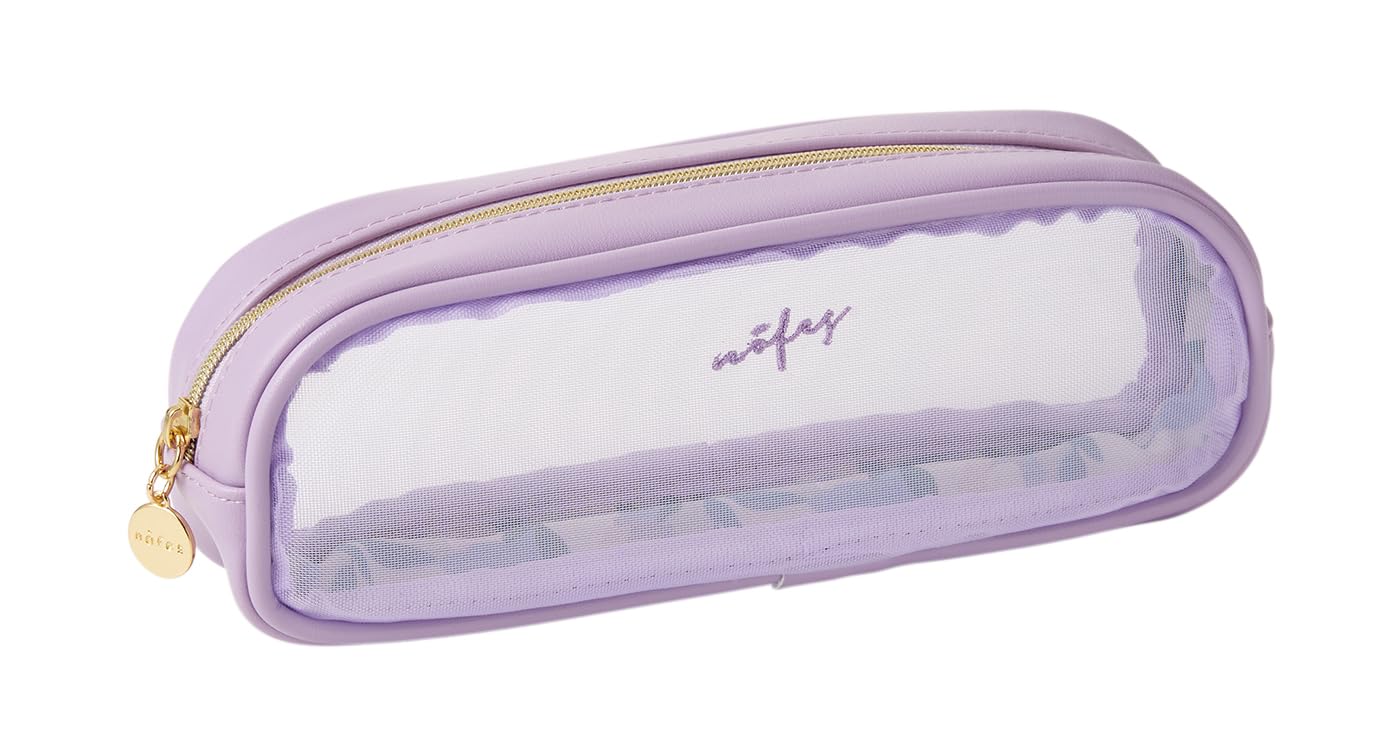 Raymay Fujii Pen Case Nofes Mesh Milky Violet NSF1220V