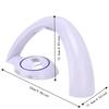 USB and Battery Powered LED Night Light Rainbow Night Light Projector  Wall Decoration