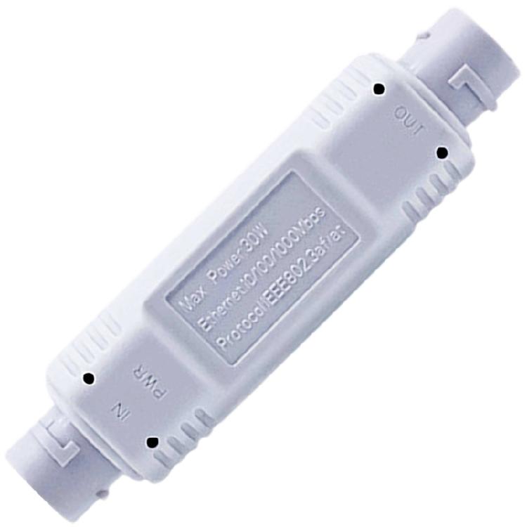 Weatherproof Ethernet Repeaters 48V POE Extender With IP67 Protections For Outdoor Cameras Networking Signal Boosting