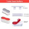 Universal Toilet Seat Protector Pads - Non-Slip Strong Adhesive Cushioned for Bidet, Elderly & Pregnancy Bathroom Safety Ac