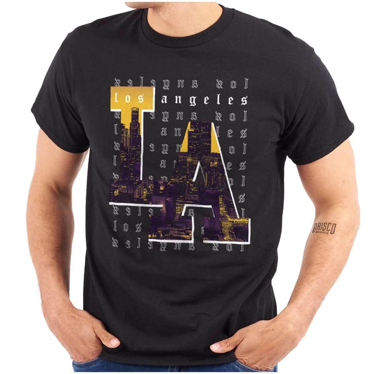 Los Angeles LA City of Angeles California Womens or Mens Crewneck T Shirt Tee XXXXL
