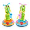 Electric Caterpillar Dancing Toy Caterpillar Toy Early Education Music Dancing Toy Colorful Plaything for Newborns