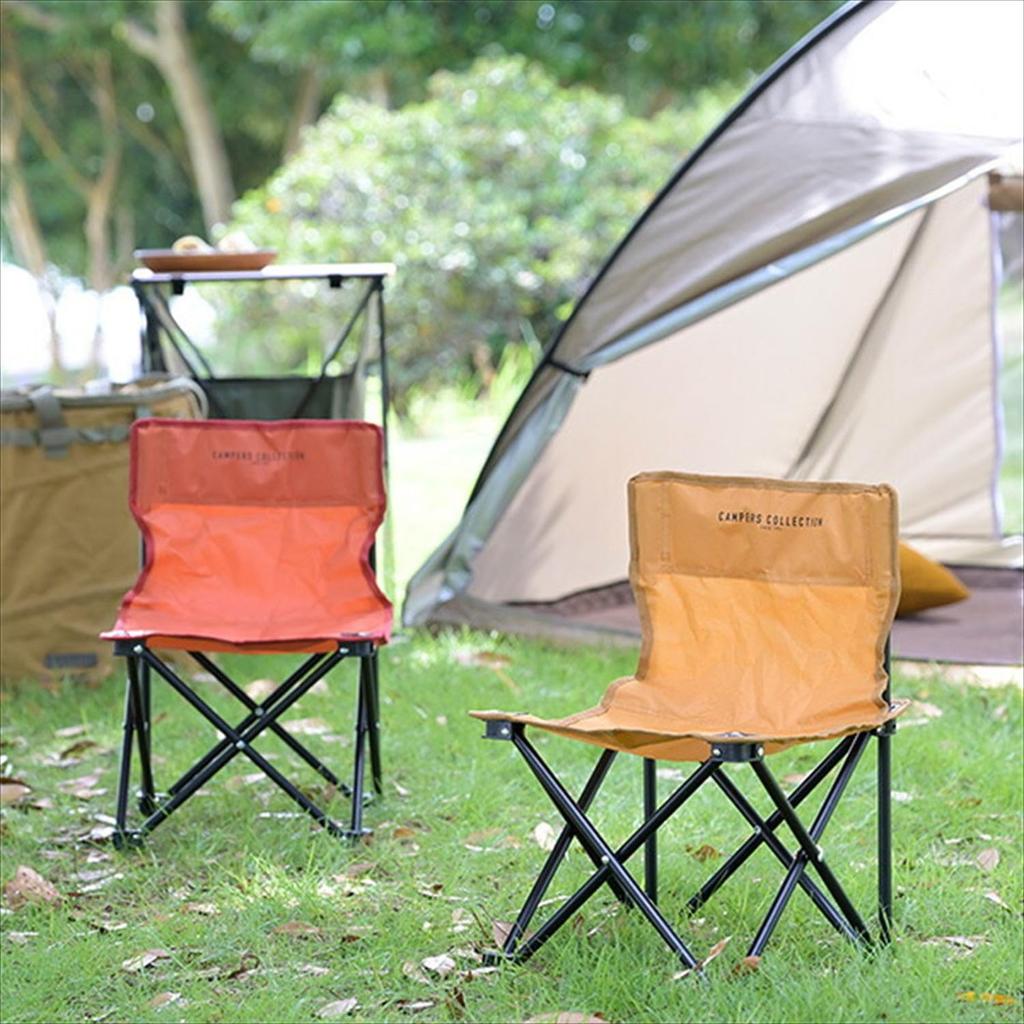 Collection Outdoor Mini Compact Storage Bag Load Capacity Mustard [Campers Yamazen] Chair, Foldable, Lightweight, Storage, Included, Camping, 80kg,
