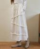 Aueonoseuteljia Whipcream Ruffle Skirt_White(O25-Sk13)