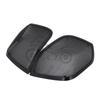 Black Horn and Audio Covers for Harley Big Glide (2014-2022) Side Boxes