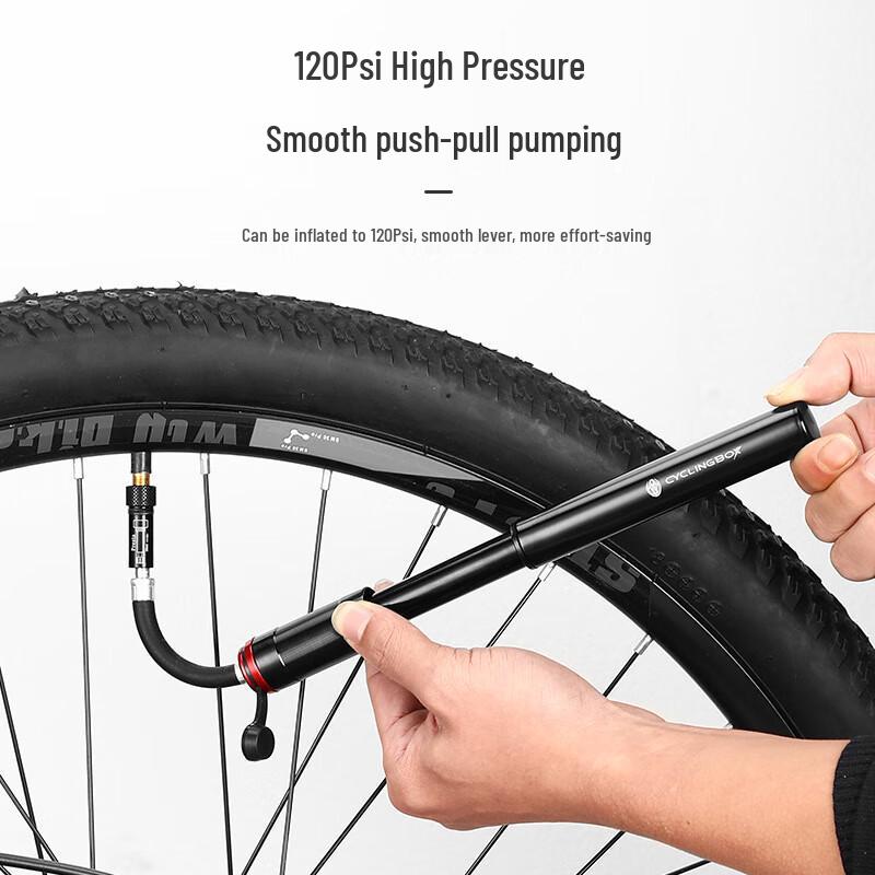 Lishi Portable High-Pressure Bicycle Air Pump