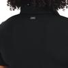 Under Armour Solid Color Slim Fit Short Sleeve Polo Shirt Women Tops Black 1363949-001