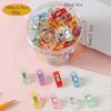 Colorful Plastic Clips for Quilting, Sewing, and Office Use