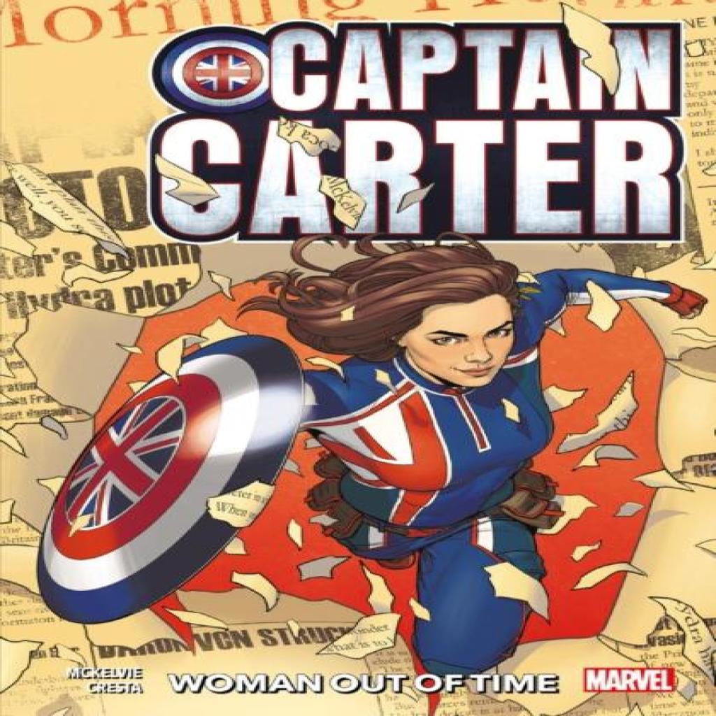 Captain Carter Woman Out of Time by Jamie McKelvie Paperback Book 9781804910436