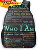 Christian Backpack Religious Bible Verse The Lord Is My Rock Pattern Backpack Jesus Cross Tablet Travel Picnic Bag Jesus Bag