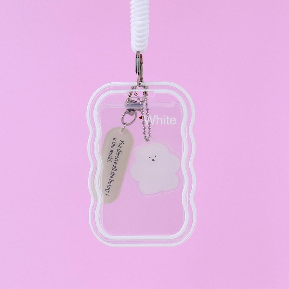 Gurumi Poka Holder Idol Top Loader Photocard Transportation Card Student ID Keychain