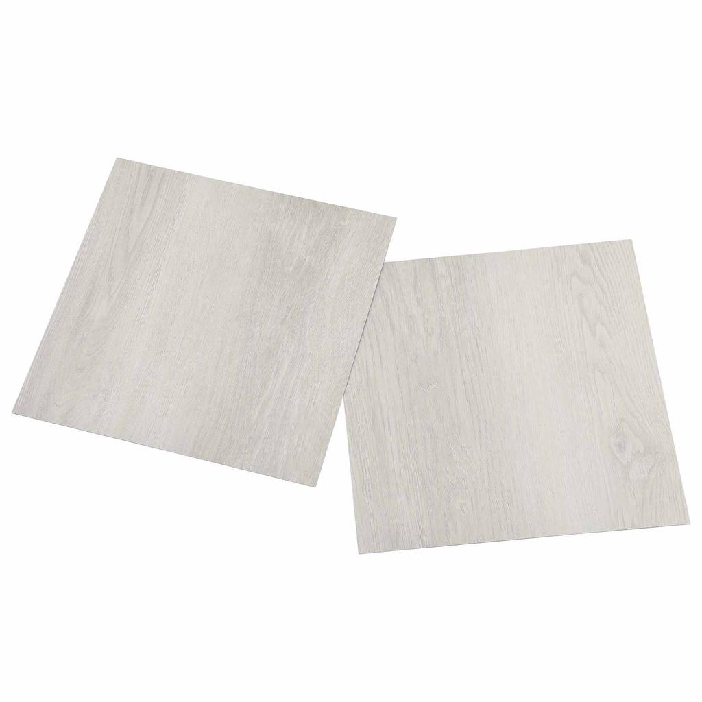 Self Adhesive Floor Planks Light Beige 30.5 X 30.5 Cm 20 Pcs.