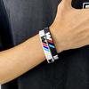 Soft Wearable M Power Bracelet, Stylish Rubber Bangle Auto Interior Decal for BMW X Series Models Bzdf48