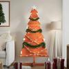 Christmas Tree - vidaXL - 150 Cm - Solid Wood - Brown - Indoor