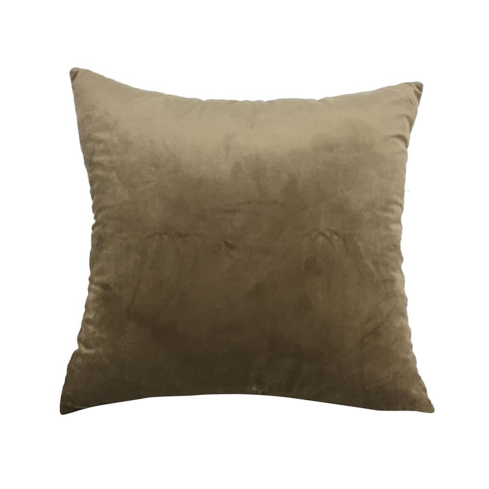 Velvet Soft Decorative Square Pillow Covers Cushion Case for Sofa Bedroom60x60cm