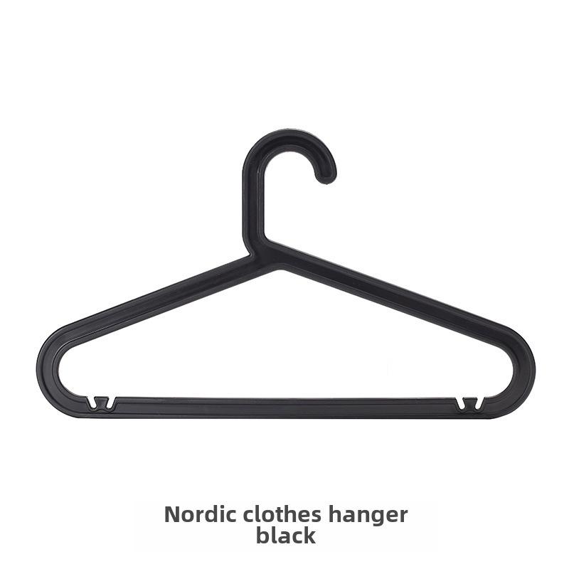 Plastové protiskluzové ramínko na oblečení v severském stylu pro studentské koleje