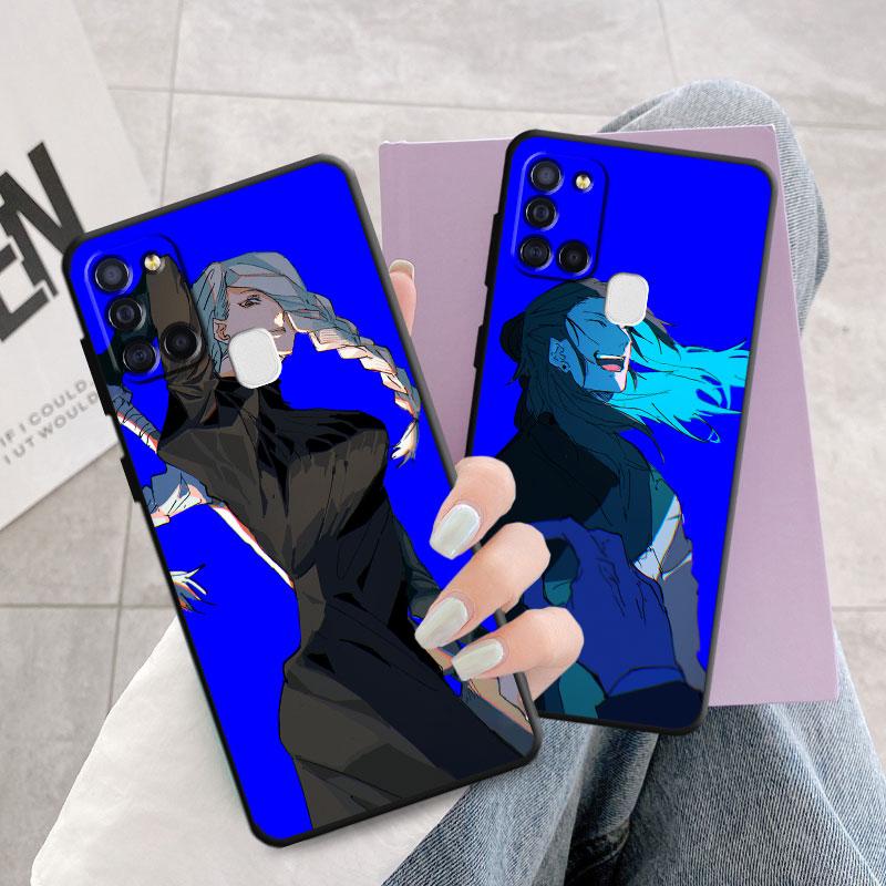 Husa de telefon Jujutsu Kaisen Anime pentru Samsung Galaxy A20e A02s A50 A03 Core A04 A10 A40 A02 A01 A10s A03s A04s A70 Husa