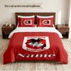 St George Illawarra Dragons Personalized Custom Name 3‑Piece Bedding Set Soft Duvet Cover Set For Bedroom Home Decor