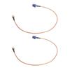 2 SZT. Fakra C Męski do SMA Męski Kabel Adapter Antenowy Przeciwzakłóceniowy RG174 Adapter Anteny Samochodowej GPS