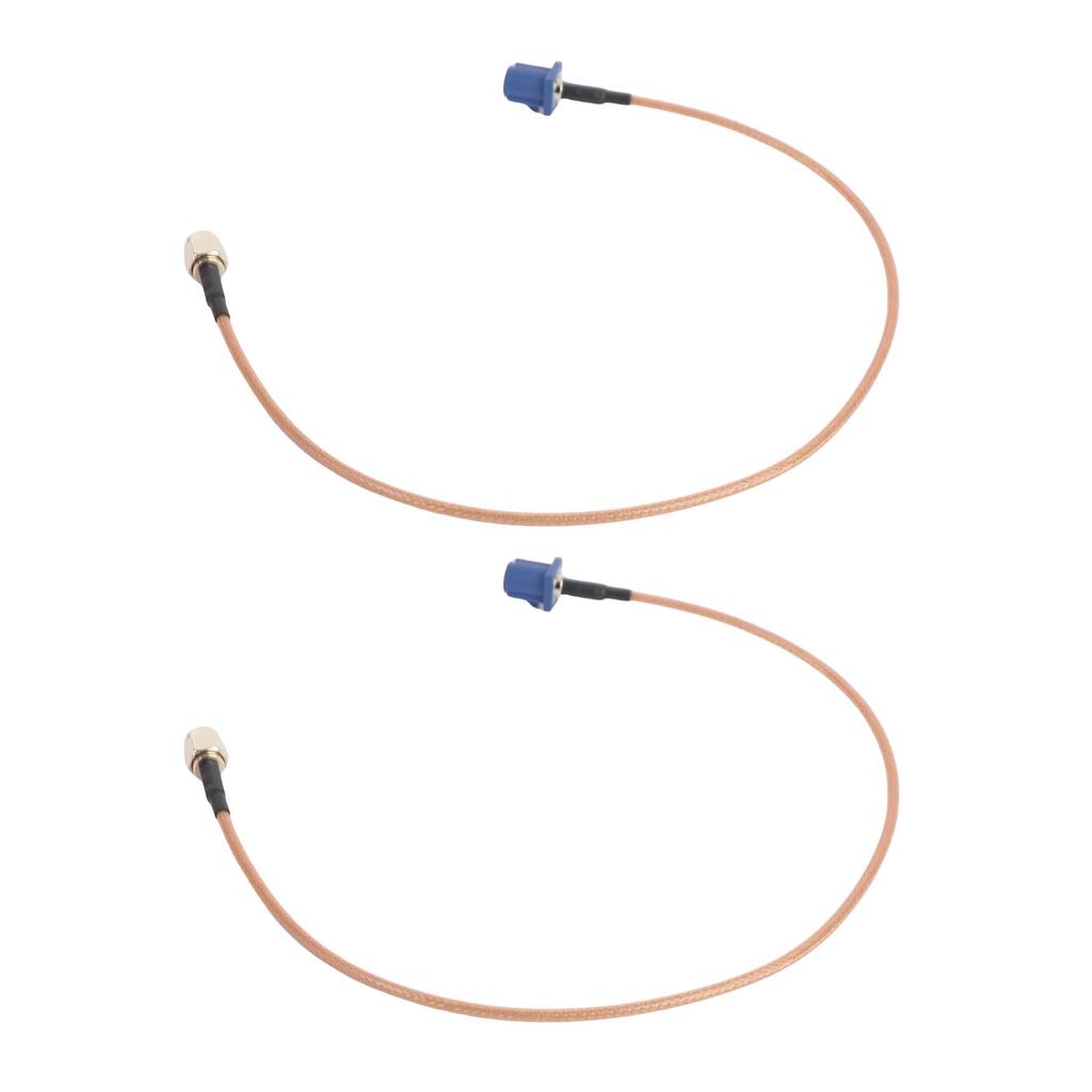 2 BUC Cablu Adaptor Antenă Fakra C Tată la SMA Tată Anti Interferențe RG174 Adaptor Antenă GPS Auto