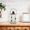 Vintage Wooden Lantern Candle Holder Aesthetic Hanging Lantern Home Decor Wedding Room Backyard Balcony Decoration