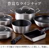 Iris Ohyama Frying Pan Tamagoyaki Egg Pan Silver Diamond Grace DG-SE