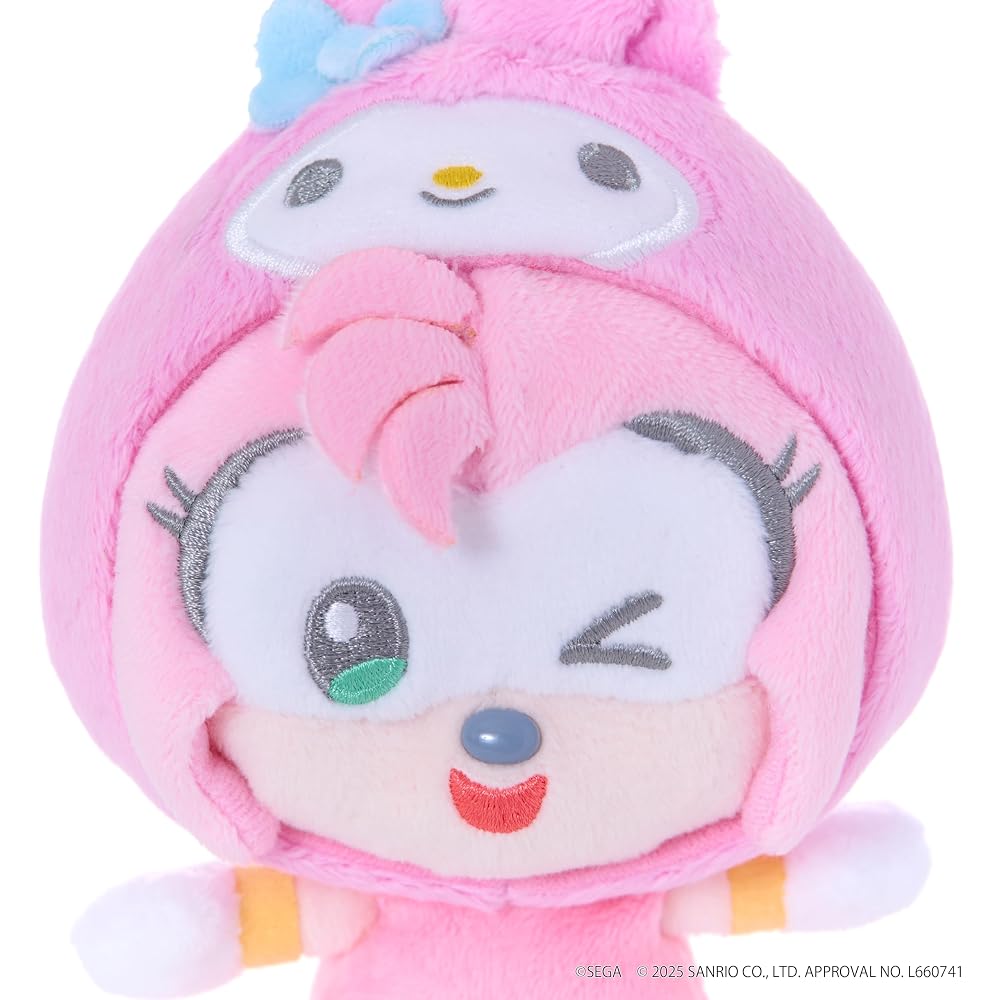 Sega FAVE (SEGA FAVE) SONIC & FRIENDS Sanrio characters mascot Emmy x My Melody