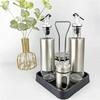 Mailang 4-Piece Glass Tabletop Condiment Set