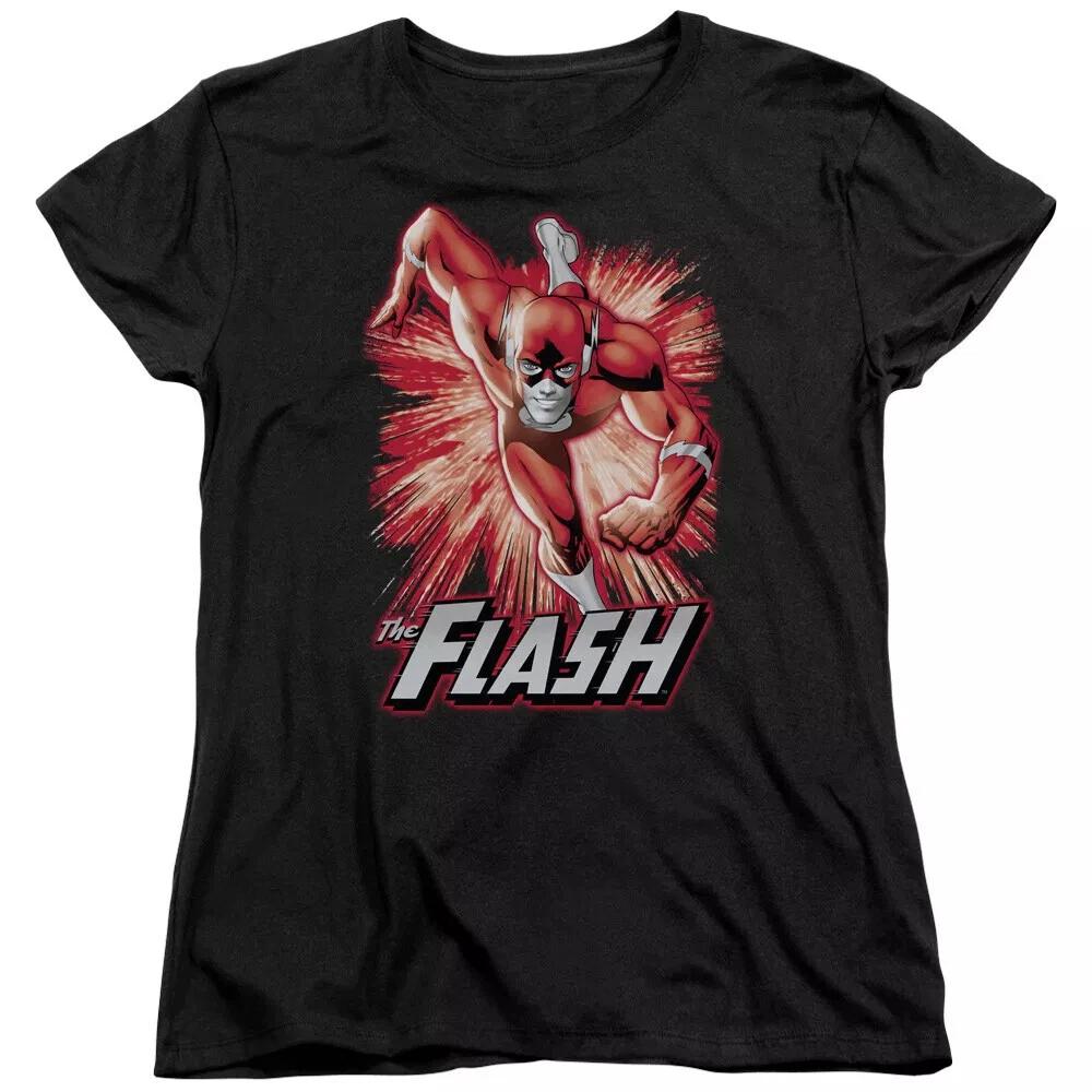 The Flash  Flash Red & Gray  Women s T-Shirt M