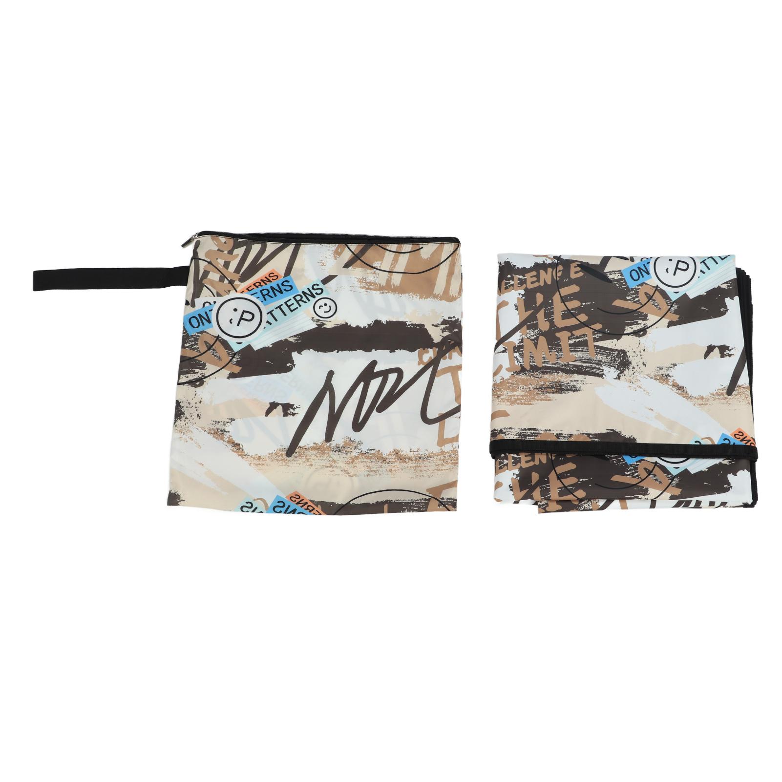 Picnic Blanket Waterproof PVC Extra Large Portable Outdoor Beach Blanket for Beach Travel Camping Hiking Picnic 57x59in