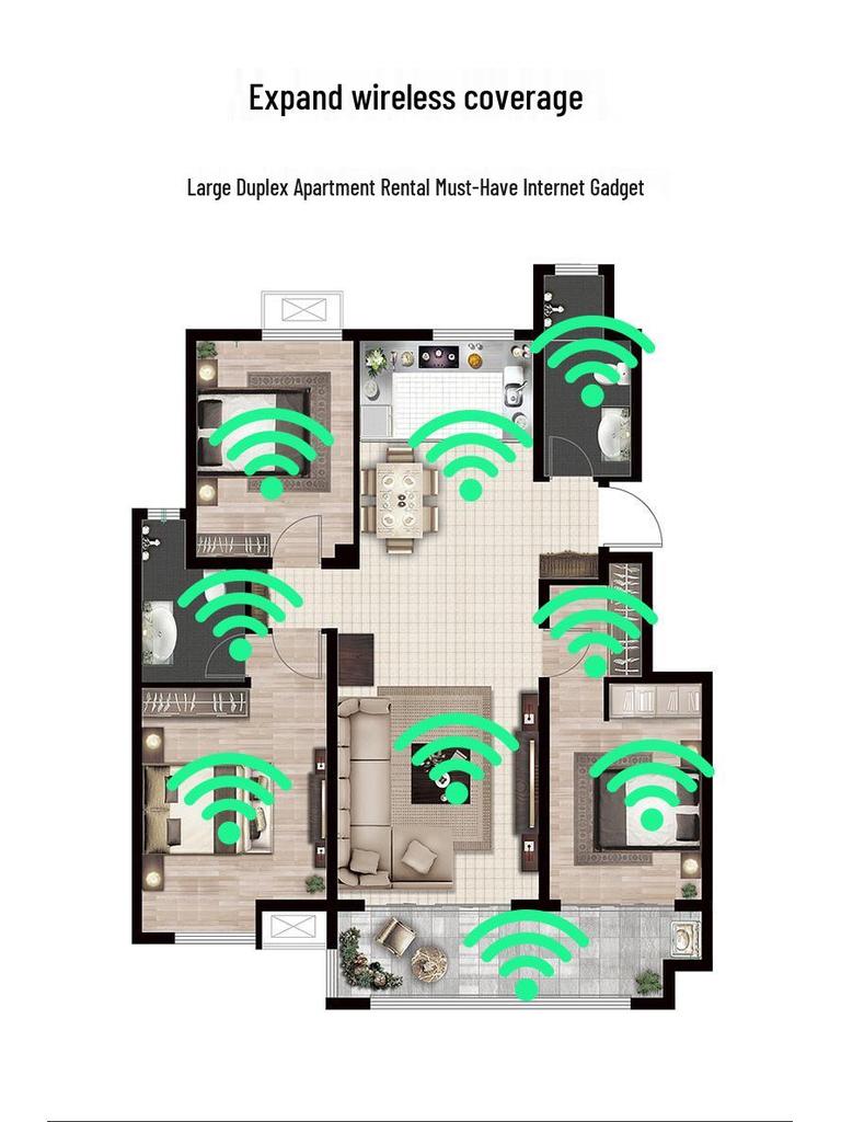 Little Mantou WiFi Signal Booster & Network Extender